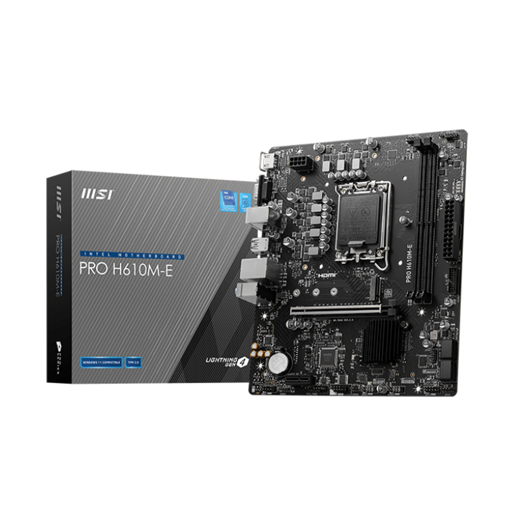 MSI PRO H610M-E